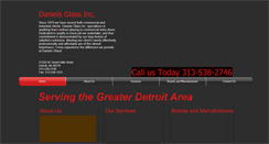 Desktop Screenshot of danielsglassinc.com